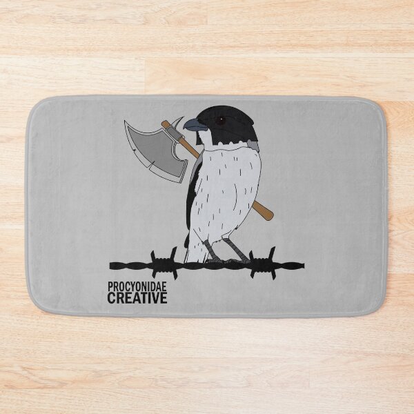 Item preview, Loggerhead shrike designed and sold by Procyonidae Creative.