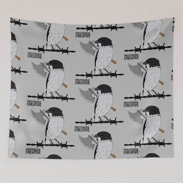 Item preview, Loggerhead shrike designed and sold by Procyonidae Creative.