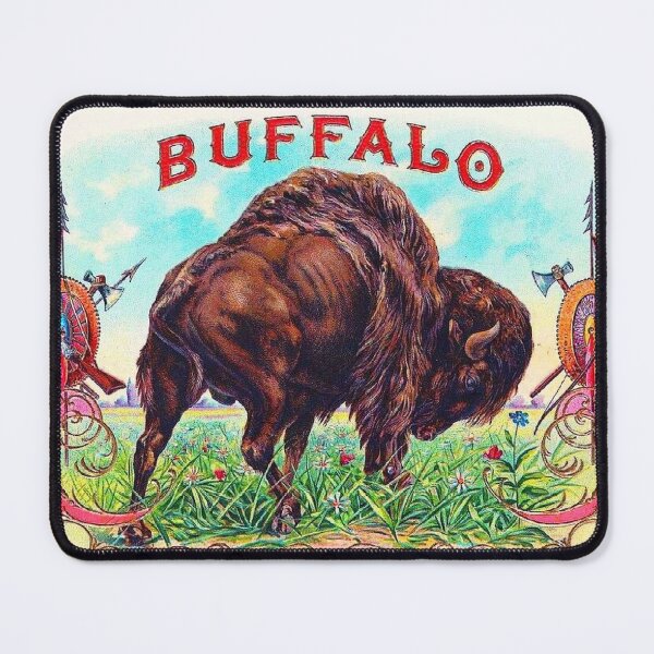 Item preview, BUFFALO Vintage Cigar Advertising Print designed and sold by posterbobs.