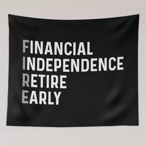 Item preview, F.I.R.E Financial Independence Retire Early designed and sold by allysmar.