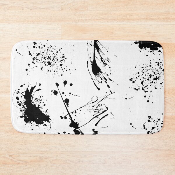 Item preview, Beautiful Patterns Of Ink splattered On A Canvas designed and sold by Cora Gregory.