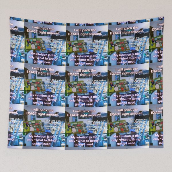 Item preview, College packing designed and sold by UCSC Affirmations.