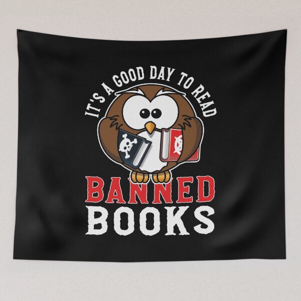 Item preview, Funny Book Lover Quote, It's A Good Day To Read Banned Books, Cool Book Lover designed and sold by Estrytee.