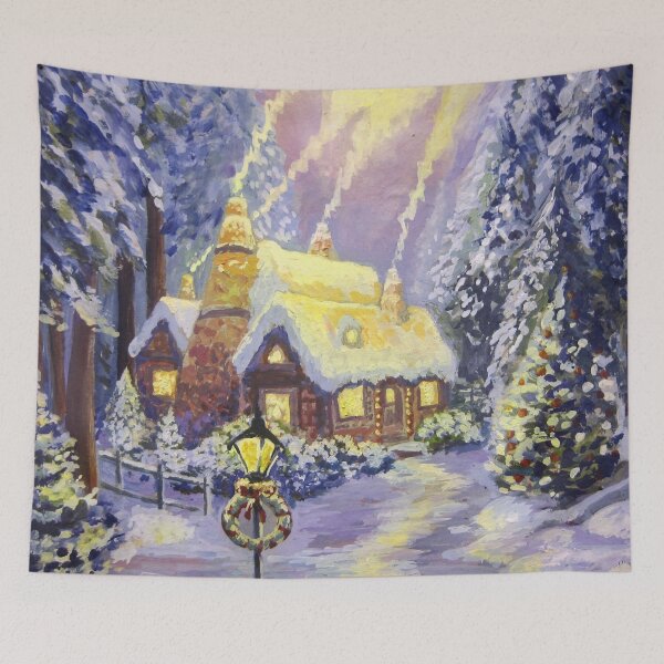 Item preview, Cozy Winter House designed and sold by Ashdei.