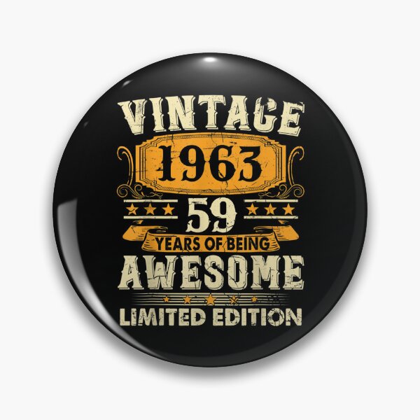 Item preview, 59 Year Old Gifts Vintage 1963 Limited Edition 59th Birthday  designed and sold by jennifera11.