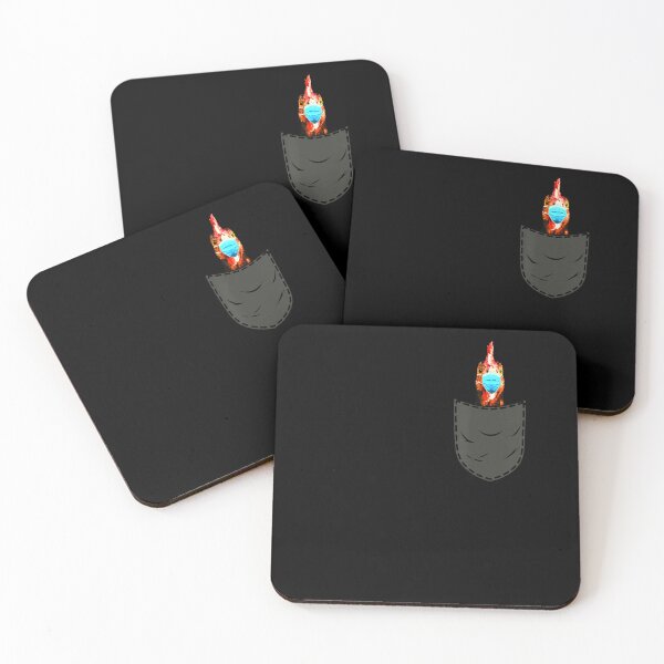 Item preview, With Mask In Breast Pocket Chicken designed and sold by Ornv.
