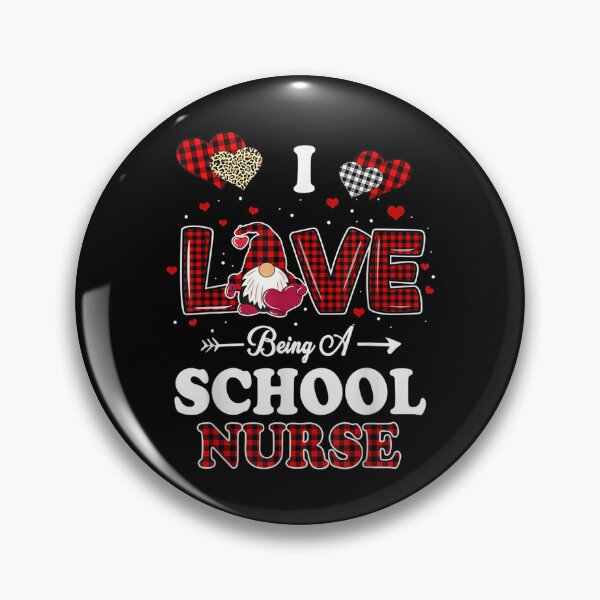 Item preview, I Love Being A School Nurses Teacher Valentines Day Gnome  designed and sold by bessiey23.
