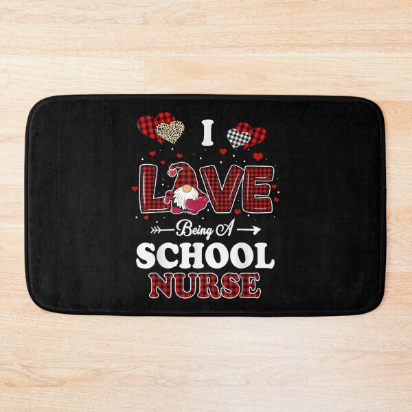 Item preview, I Love Being A School Nurses Teacher Valentines Day Gnome  designed and sold by bessiey23.