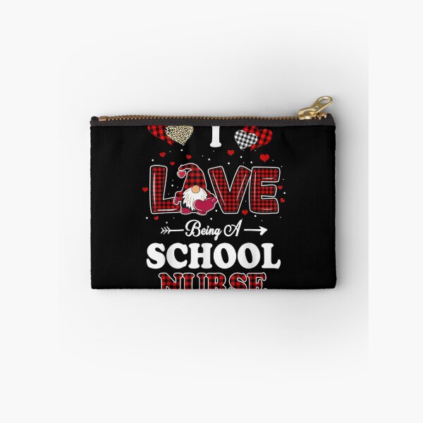Item preview, I Love Being A School Nurses Teacher Valentines Day Gnome  designed and sold by bessiey23.