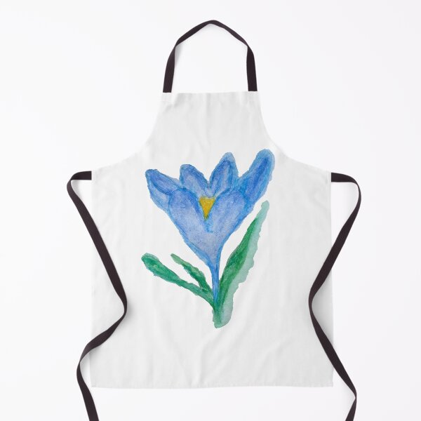 Item preview, Blue Crocus Flower designed and sold by Cessy Kaplan.