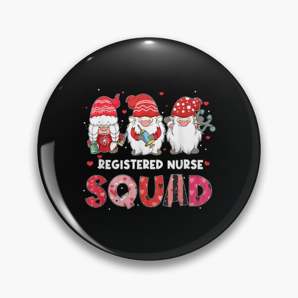 Item preview, Funny Gnome Registered Nurse Squad Valentines Day Matching  designed and sold by jennifera11.