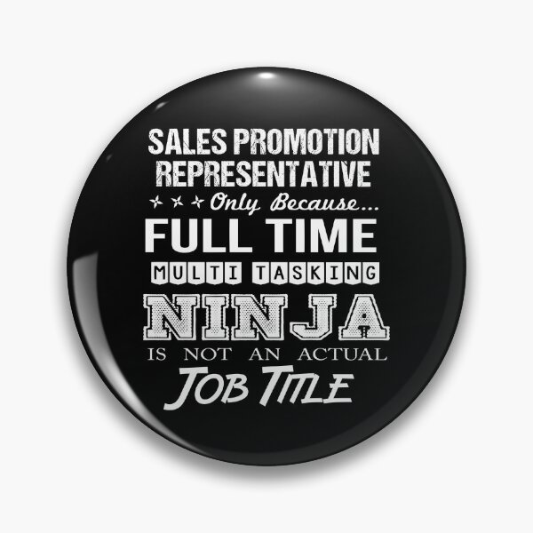 Aperçu de l'œuvre T-shirt représentant de la promotion des ventes - T-shirt Ninja Job Gift Item créée et vendue par ritterdick.