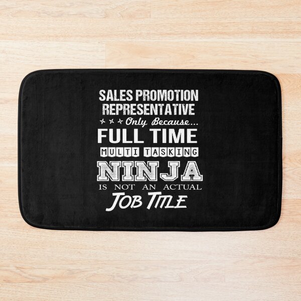 Item preview, Sales Promotion Representative T Shirt - Ninja Job Gift Item Tee designed and sold by ritterdick.
