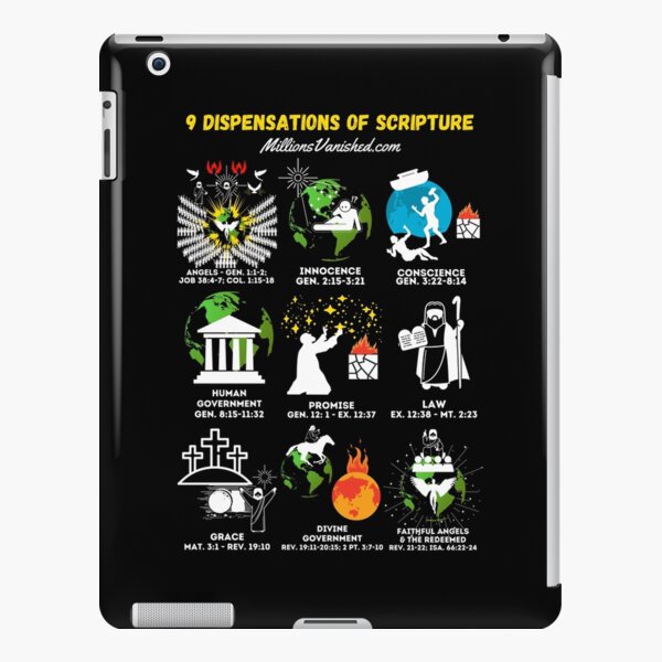 9 Dispensations of Man - Christian iPad Snap Case