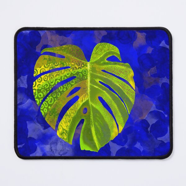 Item preview, Monstera Leaf Blue designed and sold by Anovaart.