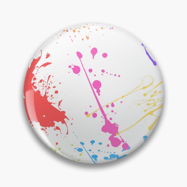 Item preview, Beautiful Patterns Of Colorful Ink splattered On A Canvas designed and sold by Cora Gregory.