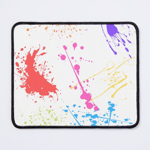 Item preview, Beautiful Patterns Of Colorful Ink splattered On A Canvas designed and sold by Cora Gregory.