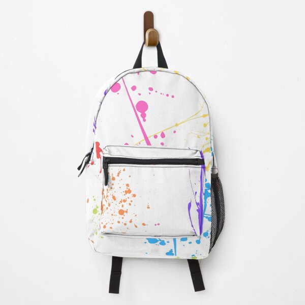 Item preview, Beautiful Patterns Of Colorful Ink splattered On A Canvas designed and sold by Cora Gregory.