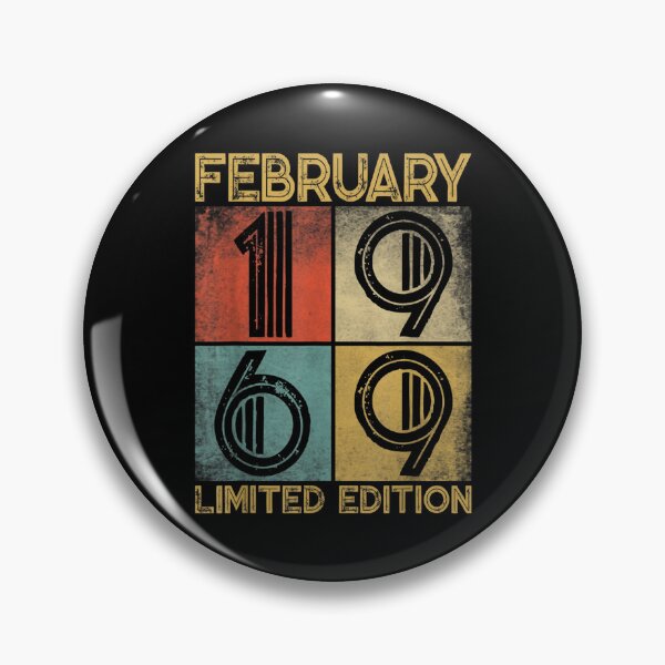 Item preview, Distressed Retro February 1969 53rd Birthday 53 Yrs Old Men  designed and sold by jennifera11.