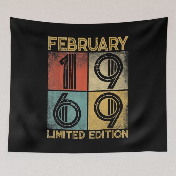 Item preview, Distressed Retro February 1969 53rd Birthday 53 Yrs Old Men  designed and sold by jennifera11.