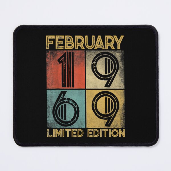 Item preview, Distressed Retro February 1969 53rd Birthday 53 Yrs Old Men designed and sold by jennifera11.