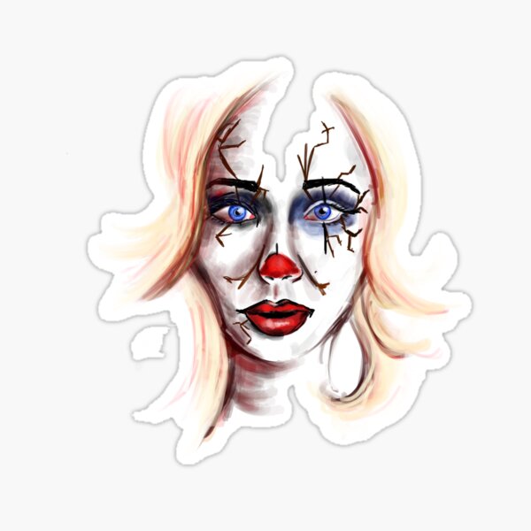 I'll Be your Clown #2 Sticker