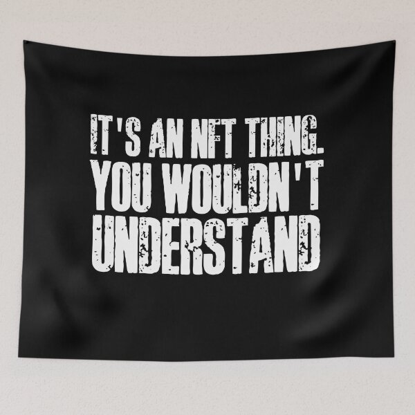 Item preview, NFT Humor - Funny NFT Collector, NFT Degen Quote designed and sold by nft-millionaire.