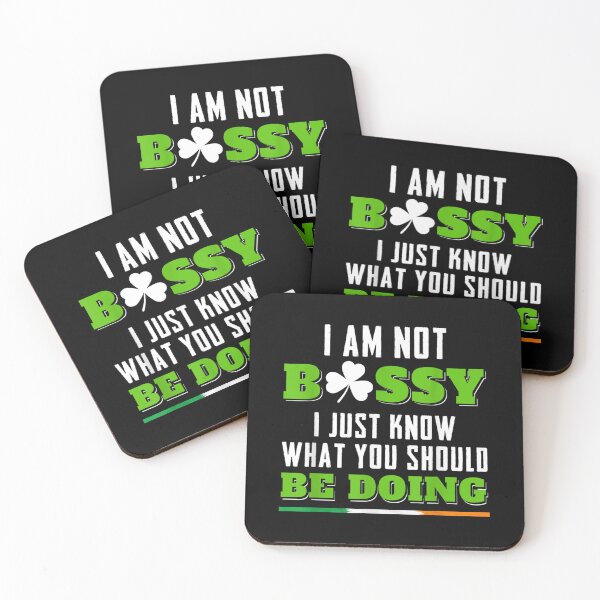 Item preview, Irish I Am Not Bossy I Just Know Funny Patrick Day  designed and sold by jennifera11.