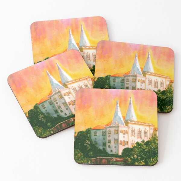 Item preview, Sunset Summer House Landscape designed and sold by Ashdei.