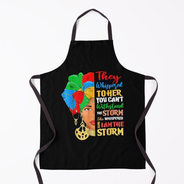 Item preview, Black Queen Natural Afro African American I Am The Storm designed and sold by jennifera11.