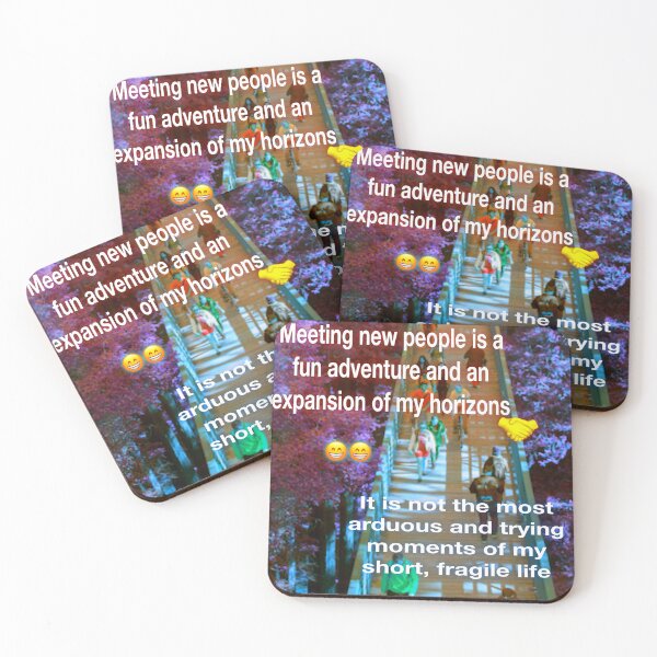 Item preview, Meeting new people designed and sold by UCSC Affirmations.