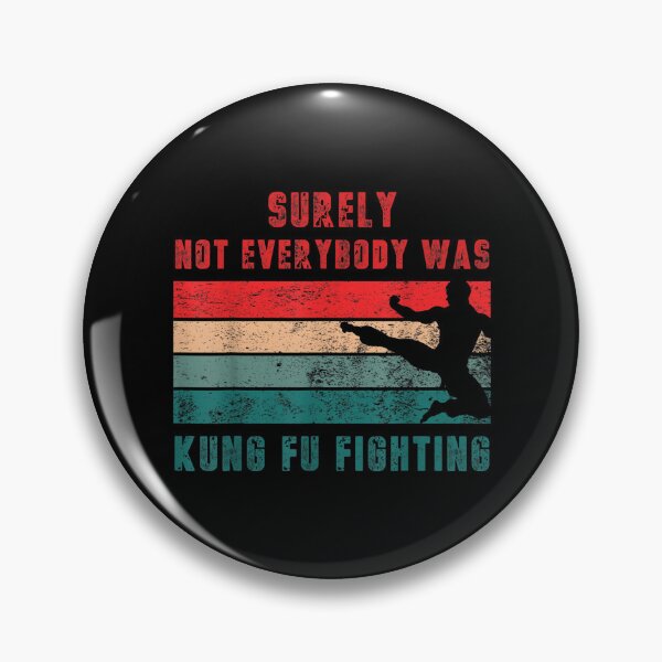 Item preview, Surely Not Everybody Was Kung Fu Fighting Vintage Style Men  designed and sold by cysandy.