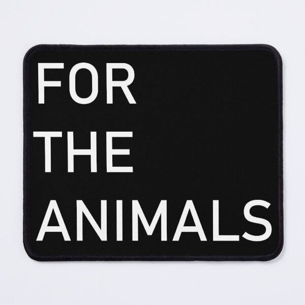 Item preview, For The Animals White Lettering designed and sold by oddproject.