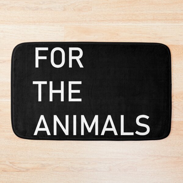 Item preview, For The Animals White Lettering designed and sold by oddproject.