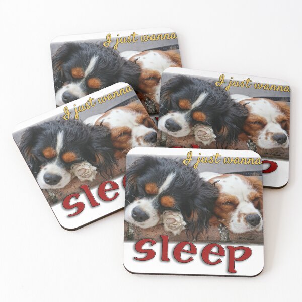 Item preview, I Just Wanna Sleep Sweet Puppies Design - Very Cute designed and sold by Amazing Arts Designs.