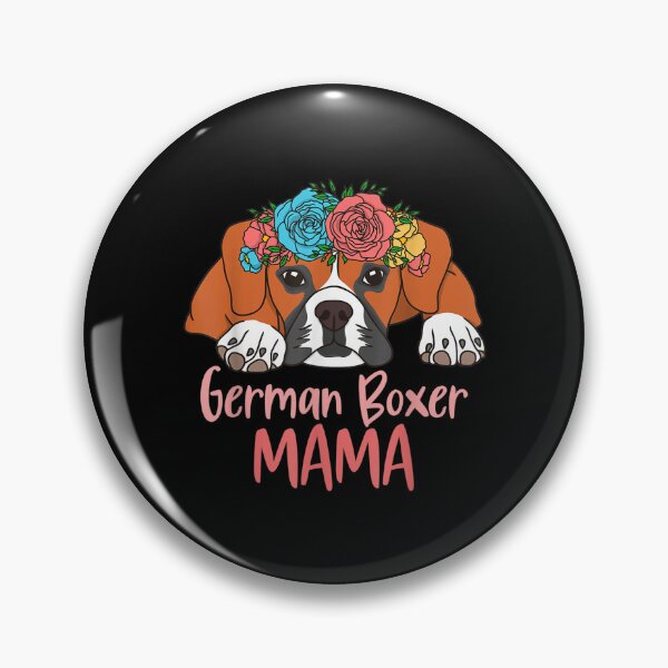 Item preview, Best German Boxer Mama Ever Flower Design Mother's Day  designed and sold by cysandy.