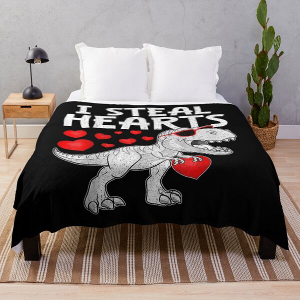 Item preview, I Steal Hearts T Rex Dinosaur Valentines Day Toddler designed and sold by bessiey23.