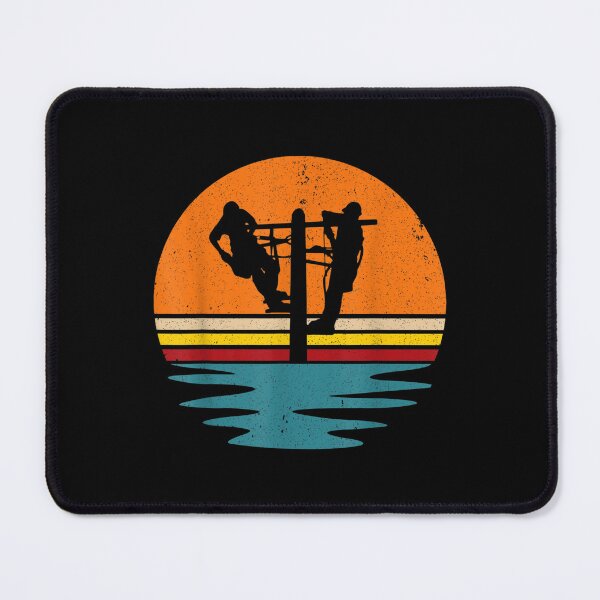 Item preview, Electrical Worker Lineworker Profession Retro Lineman  designed and sold by jennifera11.