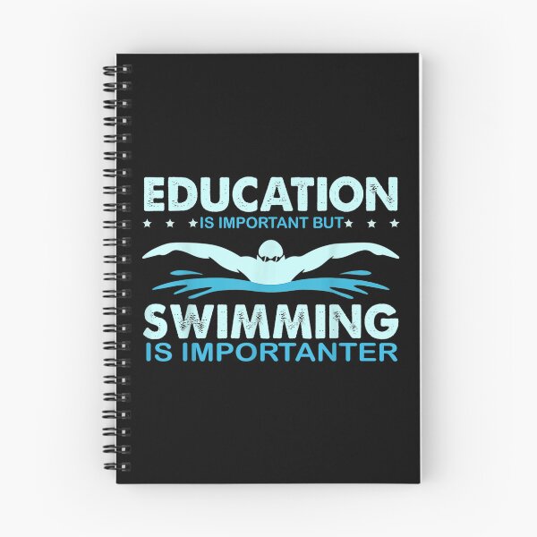 Item preview, Swimmer Education Is Important But Swimming Is Importanter  designed and sold by bessiey23.