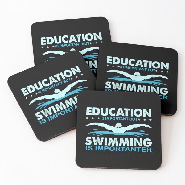 Item preview, Swimmer Education Is Important But Swimming Is Importanter  designed and sold by bessiey23.