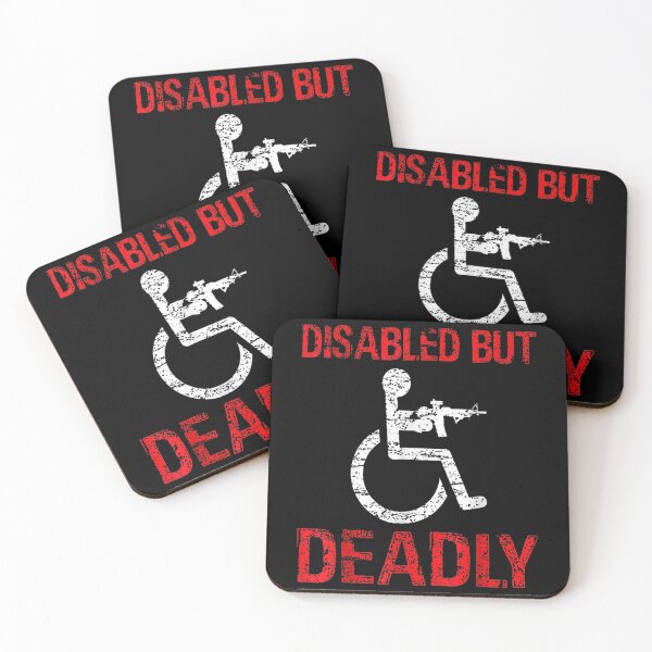 Item preview, Disabled But Deadly  designed and sold by bessiey23.