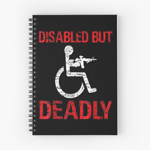 Item preview, Disabled But Deadly  designed and sold by bessiey23.