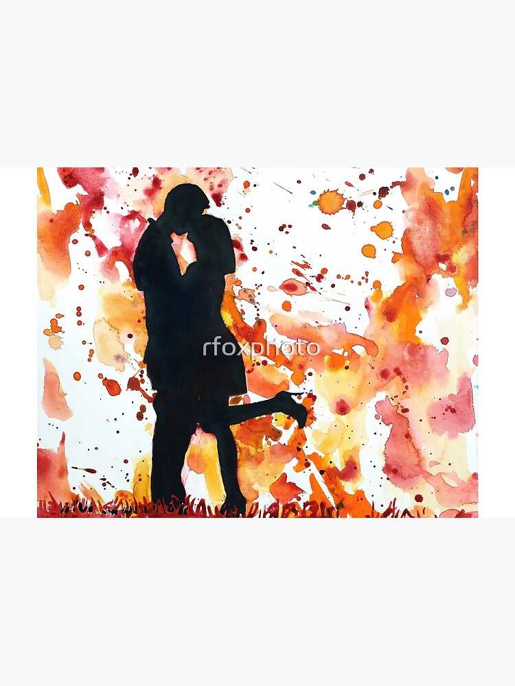 Romantic Couple - Watercolor Art - One Of hotsell A Kind Original Artwork