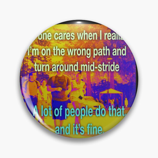 Item preview, Turning around mid-stride designed and sold by UCSC Affirmations.