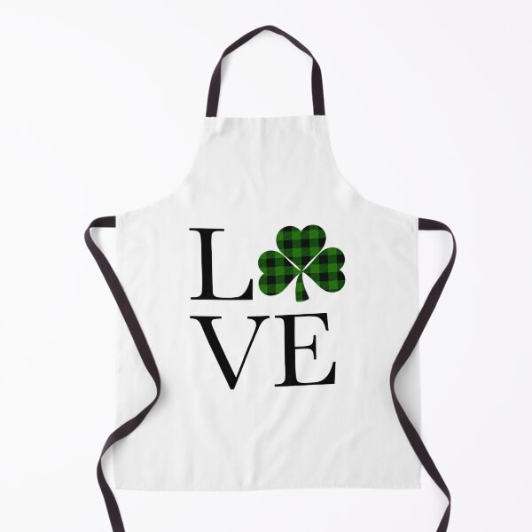 Item preview, St. Patrick Day | green buffalo plaid leaf clover  | Love designed and sold by hollycooper.