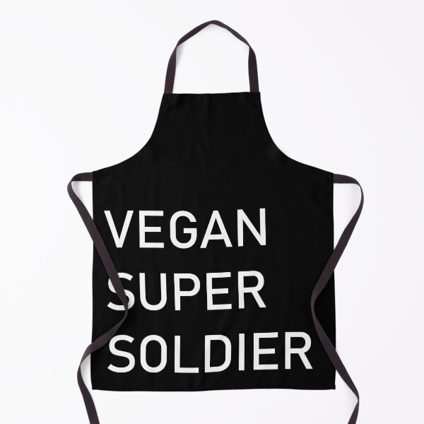 Item preview, Vegan Super Soldier White Lettering designed and sold by oddproject.
