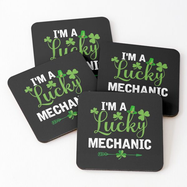 Item preview, Funny Irish St Patricks Day Costume I'm A Lucky Mechanic  designed and sold by bessiey23.