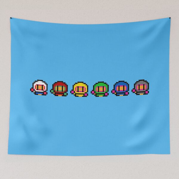 Item preview, Bomberman Rainbow designed and sold by Pixel Papers.