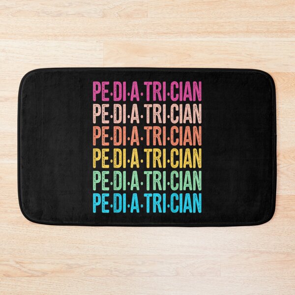Item preview, Pediatrician Retro Rainbow Colored Children Medical Doctor  designed and sold by jennifera11.