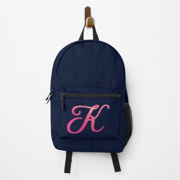 Item preview, Letter K Pink Color Monogram Script, Personalized Initial designed and sold by Star58.
